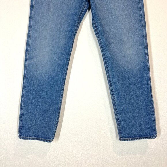 Levi's Wedgie Straight Jeans Button Fly 28 - Picture 7 of 13